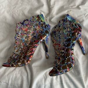 Zigi Soho Multicolored Duran heel